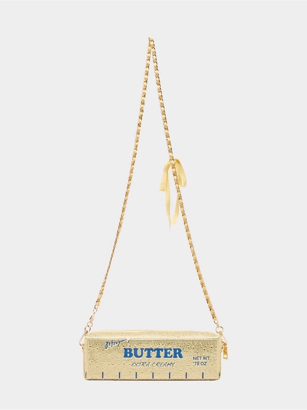 Betsey Johnson Gold Sequin 'Butter' Shoulder Bag - Picture 3 of 3